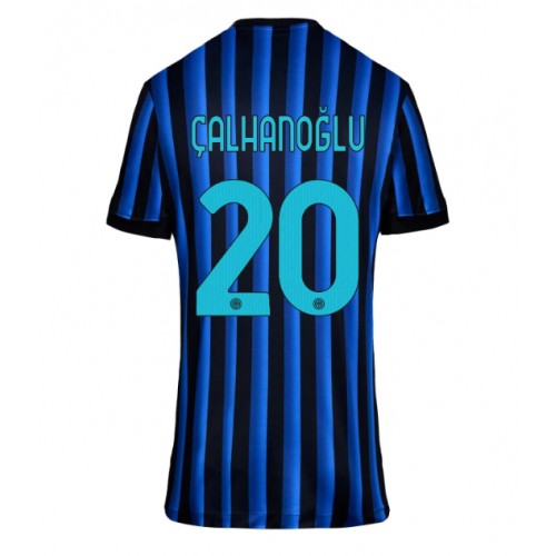 Ženski Nogometni dresi Inter Milan Hakan Calhanoglu #20 Domači 2025-26 Kratek Rokav